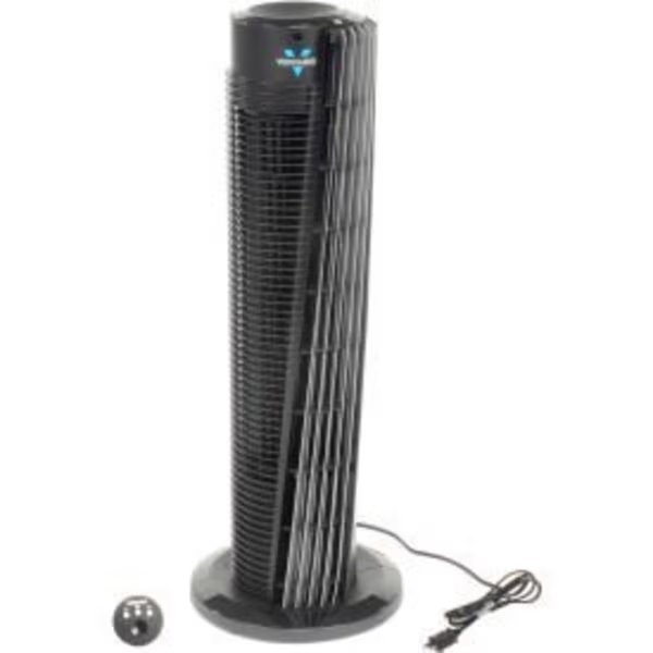 Vornado FA1002606 29 Tower Fan With Remote, 115V, 250 CFM, Black, Vornado Air, Mfr#: FA1-0026-06